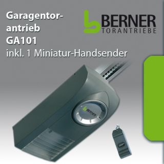 Berner Garagentorantrieb GA101 für Torbreite bis 4 m. Zug /Druckkraft