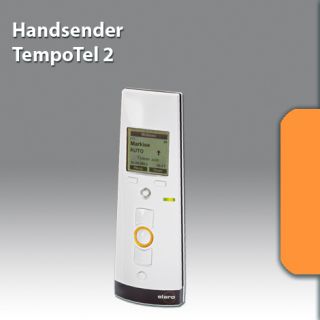 elero Funksteuerung Handsender TempoTel 2 reinweiß, 10+1 Kanal, 868