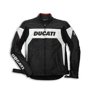DUCATI Dainese HI TECH 13 Lederjacke Jacke Leather Jacket schwarz NEU
