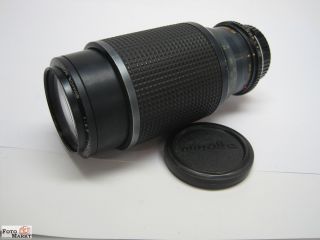 Minolta MC Rokkor 1 4 5 80 200 Tele Zoomobjektiv 80 200mm lens
