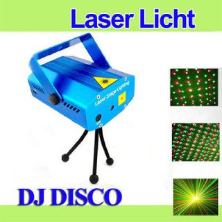 Mini Disco Laser Licht R&G Beleuchtung Bühne Showlaser DJ Bar Party