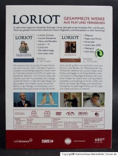Loriot Gesammelte Werke DVD Box aus Film und Fernsehen 930 Minuten