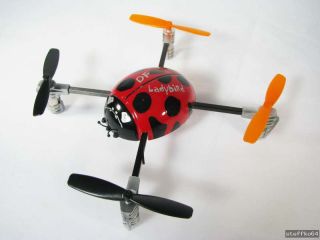 UFO/Quadrocopter Ladybird mit 2,4GHz Fernsteuerung, 3 Achs Gyro und