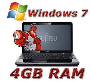 Windows 7 Fujitsu Lifebook AH530 Intel Pentium 2x 2 1 GHz 4GB RAM