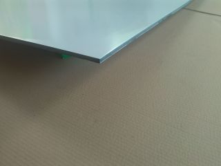 Kunststoffplatte PVC Schaum weiß 1000 x 495 x 10