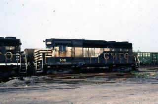 Gulf Mobile & Ohio # 506 Original Train Slide