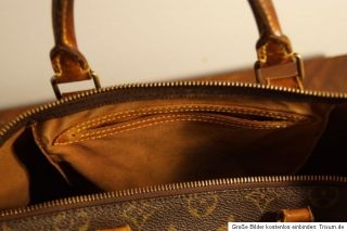 Original Louis Vuitton Handtasche Speedy 35 Monogramm Canvas Tasche