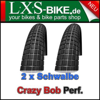 Schwalbe Crazy Bob Performance Draht Reifen 24 x 2,35  60 507 schwarz