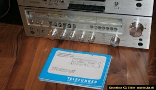 Telefunken TR 550 2 Kanal 130 Watt Empfänger Vintage Retro Hifi