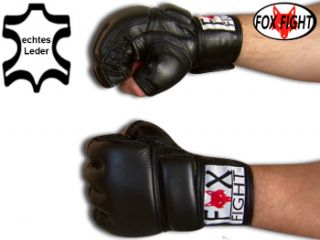 Handschuhe FREEFIGHT Sandsackhandschuhe Leder MMA