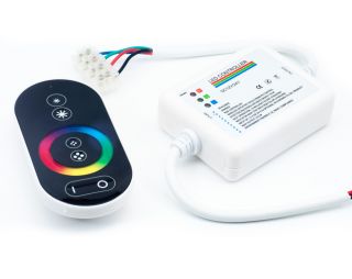 LED Touch Funk Steuergerät RGB Controller Dimmer 12V 24V 18A Panel RF