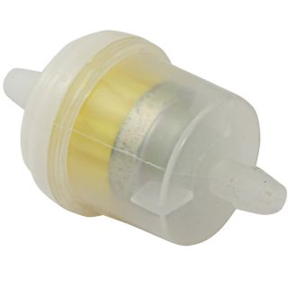 BIKE IT 6MM MOTORCYCLE PETROL CLEAR ROUND IN LINE FUEL FILTER