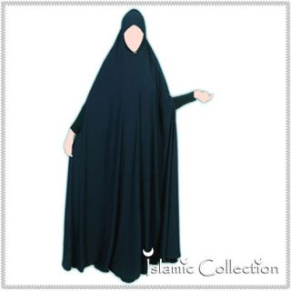 Khimar Ganzkoerper Dunkelblau Jilbab Abaya Hijab Islamische Kleidung