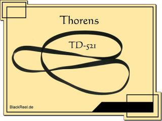 Thorens TD 521 Riemen Plattenspieler Record Player