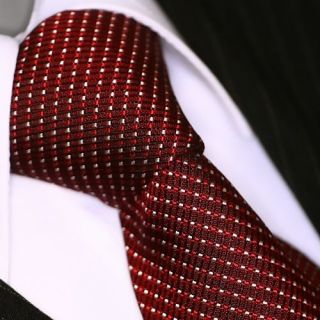 KRAWATTE SEIDE Corbata Cravatta Dassen Tie Cravate 522 Bordeaux