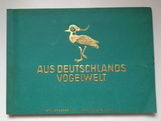 Aus Deutschlands Vogelwelt   Album komplett   Reemtsma Bilderdienst