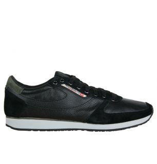 Diesel 00YC11 PS170 Pass On Mens Trainers AW12 Black/Olive