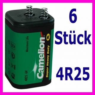 4R25 6V Block Batterie 6 Volt MN908 529 Blockbatterie IEC