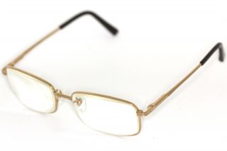 HUGOCONTI H8610 Pure Titanium TITAN Brille Gold glasses lunettes