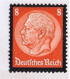 Dt. Reich ** MiNr 551 Hindenburg Trauerrand