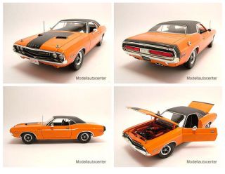 Dodge Challenger R/T 1970 orange, Fast & Furious, Modellauto 118