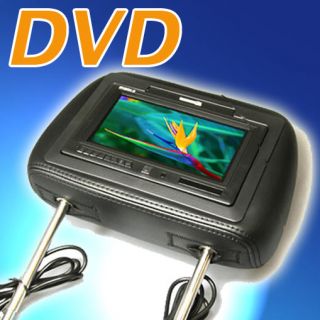 DVD VCD PLAYER KOPFSTÜTZE LCD TFT AUTO SHARP MONITOR AV