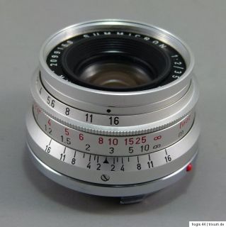 Leitz Leica Objektiv SUMMICRON 12 / 35 Germany