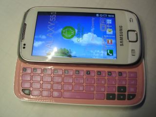 Neues Samsung Galaxy 551 Cream White (Ohne Simlock) Smartphone Neu