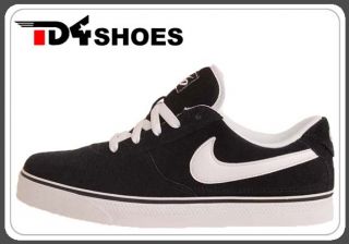 Nike 6.0 Mavrk Low 2 Black Canvas White Skateboard Shoe