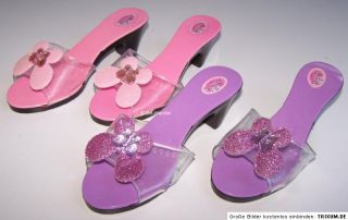 Prinzessin Schuhe Fasching Spielschuhe Accessoire Karneval rosa oder