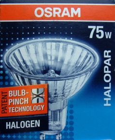 Osram Halopar 20 ALU 64830FL 30° GU10 230V/240V 75W Halogenlampe
