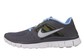 Nike Wmns Free Run 3 Grey Silver 2012 Womens Barefoot Running Shoes