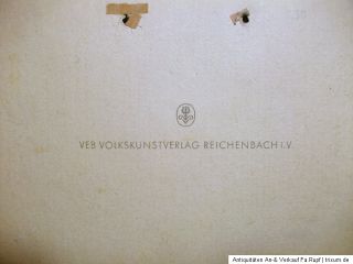 Orig.DDR Reklame Adventskalender Wuschzettel Briefkasten Ka.51 um 1957