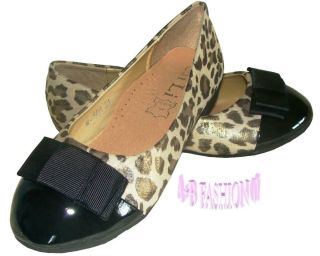 BALLERINAS Leoparden Look Größe 31 36 **NEU** (R568)