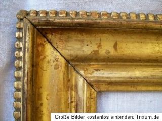 18. / 19.Jh. Rahmen vergoldet Empire Biedermeier klassisch breit ca.36