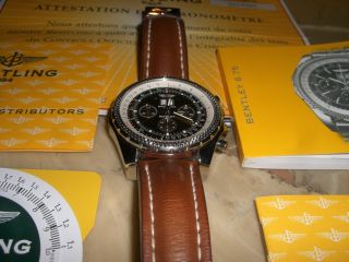 Breitling for Bentley 6,75 6.75 A44362 incl. Box und Papiere