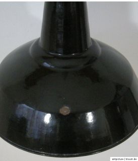 Schwarze Emaille Lampe Fabriklampe Industrielampe Loft industrial lamp