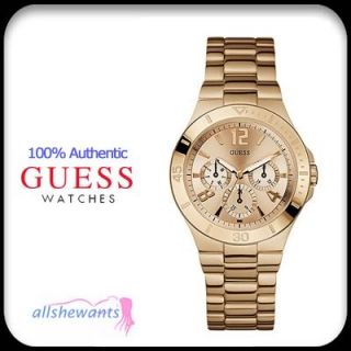 NEW GUESS WATCH for WOMEN * Active Shine * Rose Gold Tone * U13624L1