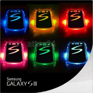 LED Flash Cover Samsung Galaxy S3 i9300 Licht Case, Schutzhülle