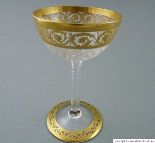 Likörglas Höhe 11,7 cm Saint Louis St.   Thistle gold    Volumen 0