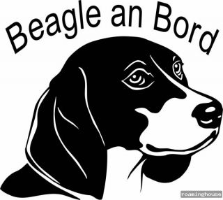 Beagle   Autoaufkleber  Neu 