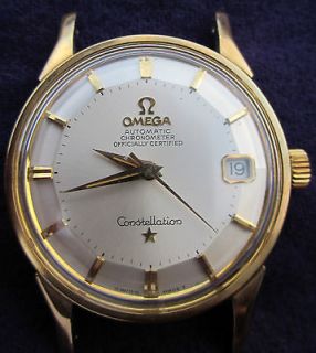 Omega Constellation Automatic Pie Pan W/ Date Circa 1968 (In Pristine