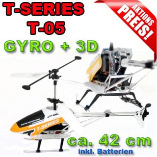 HELICOPTER DIGITAL T SERIES T 605 T 05 GYRO 3D 3 KANAL