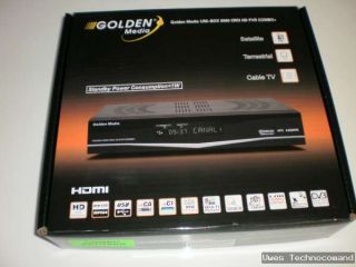 HD Receiver Golden Media UNI BOX 9080 SAT+TERR.   COMBO CRCI PVR