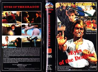 VHS   FSK 18    EYES of the DRAGON  (1987)   Cynthia ROTHROCK