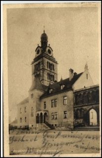 REGENSBURG Bayern Dt. Reich AK 1930 Partie Emmerankirche Kirche
