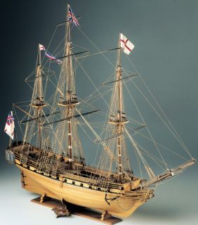 HMS Unicorn Baukasten elegante Fregatte 630mm