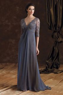 Custom Plus Size Maternity Bridal Wedding Dress / Evening Dress / Prom