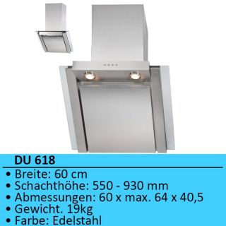 Dunstabzug 60 cm Wandesse Bomann DU 618 4004470761801