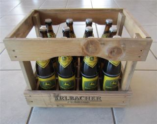 John Deere Bier Schlepperbier in Holzkiste Exklusiv aus Bayern